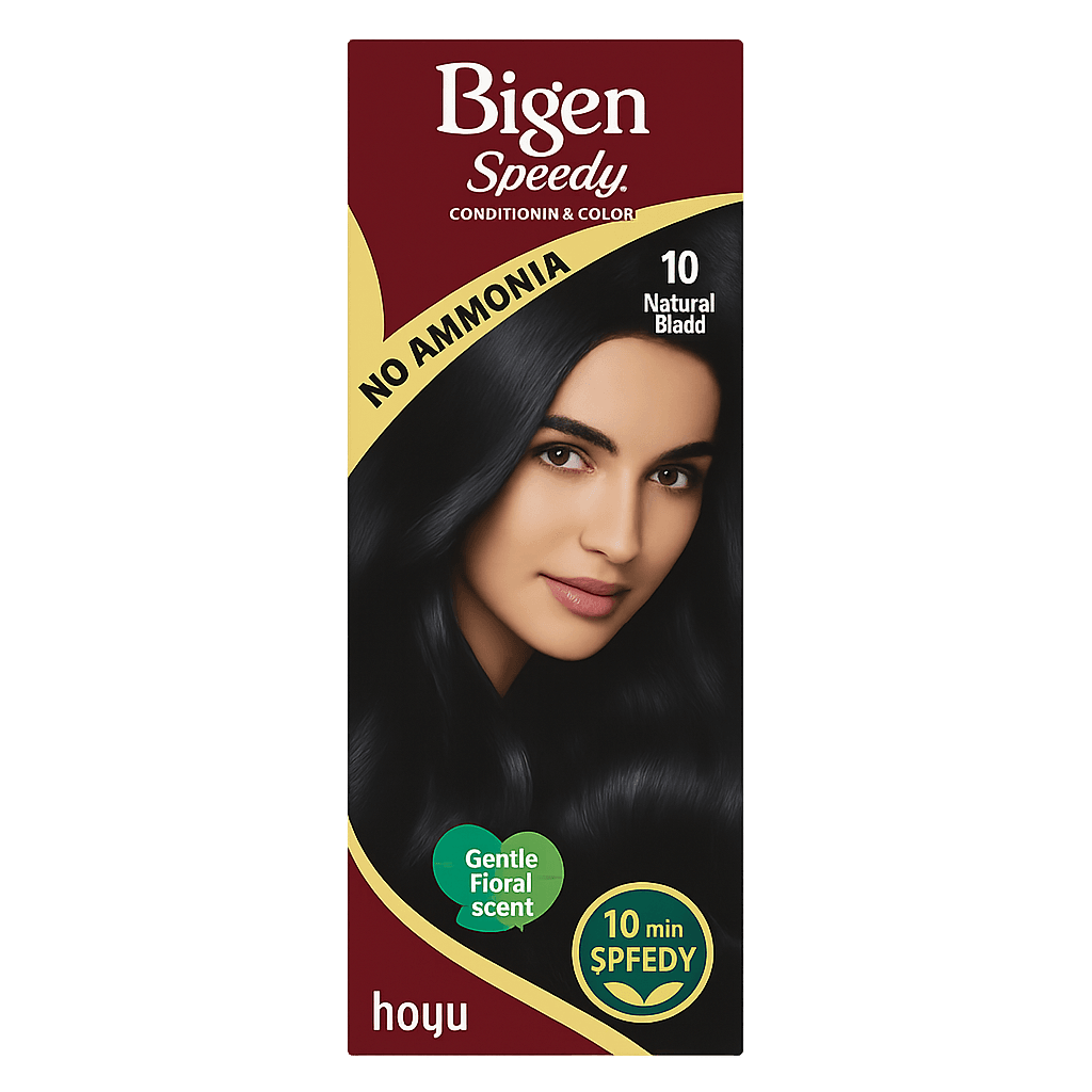 Bigen Speedy Conditioning Color No Ammonia 10 Natural Black